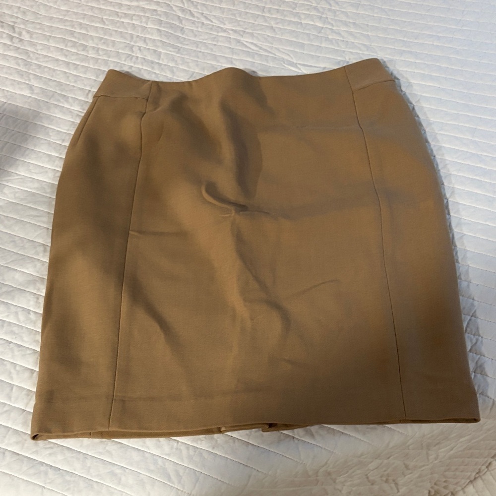 LOFT Women's Brown Pencil Skirt